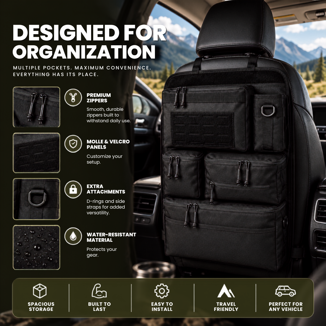 ADVNTRER - Tactical Seat Storage