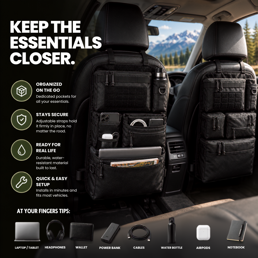 ADVNTRER - Tactical Seat Storage