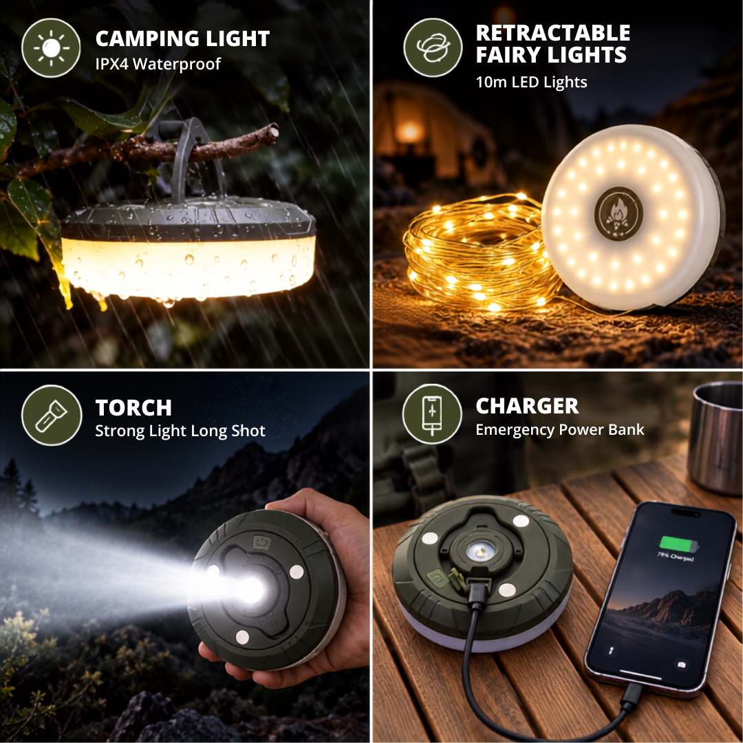 Advntrer - The 4-in-1 Camp Lamp